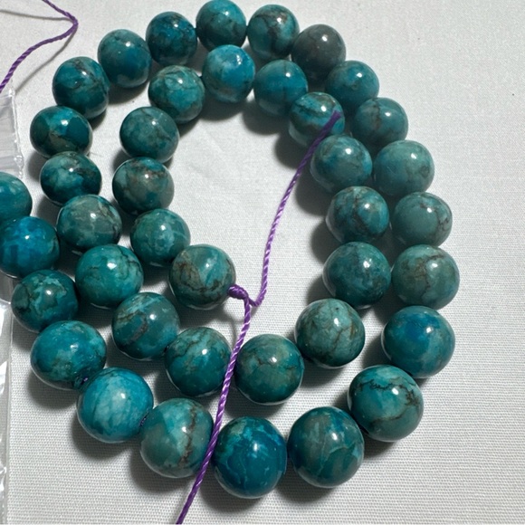 Gemstone Beads. Crazy Lace Calcite. 10MM. NEW. - Picture 4 of 5